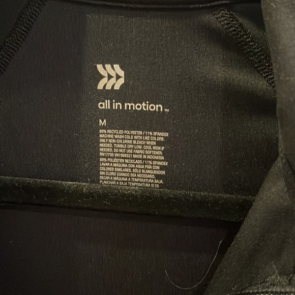 All in motion black athletic jacket - Picture 2 of 4